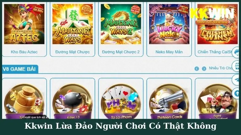 Kkwin Lừa Đảo Người Chơi Có Thật Không?