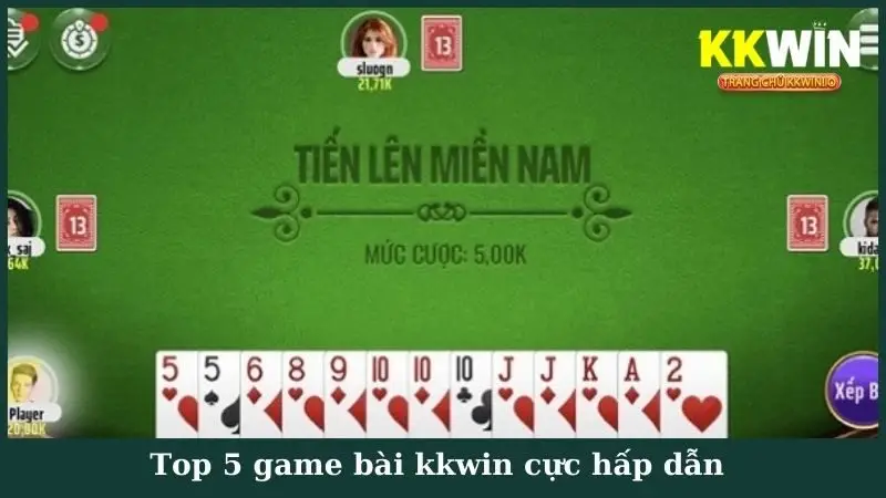 Top 5 game bài kkwin cực hấp dẫn