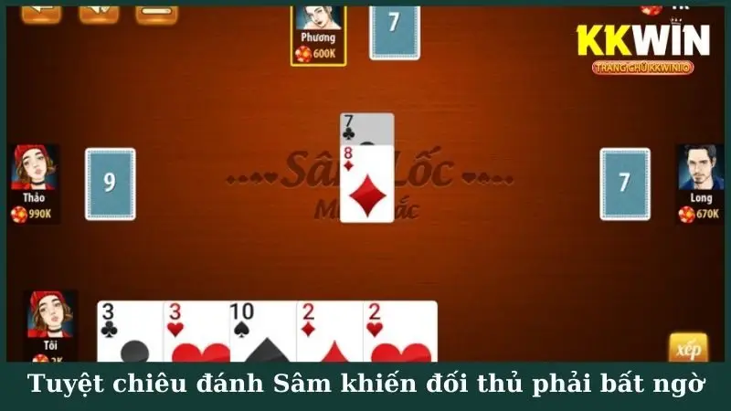 Tuyệt chiêu đánh Sâm khiến đối thủ phải bất ngờ
