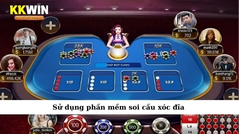 Sử dụng phần mềm soi cầu xóc đĩa