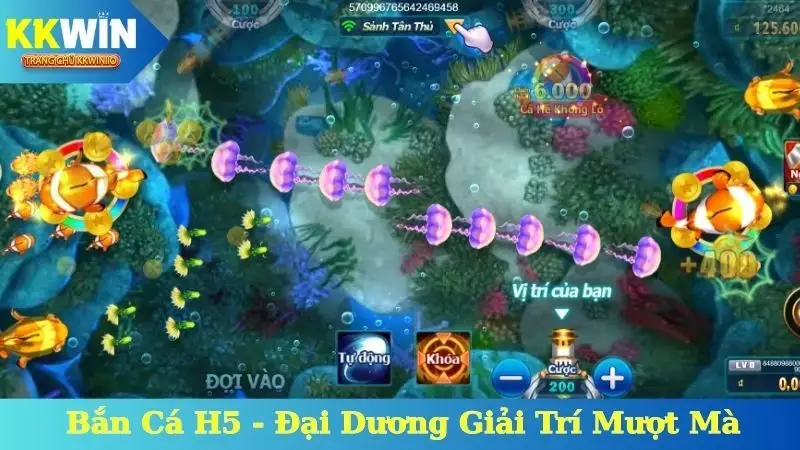 Bắn Cá H5 - Đại Dương Giải Trí Mượt Mà, Tiện Lợi Tại KKWIN